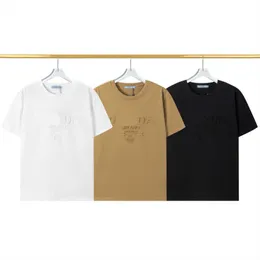 Nueva camiseta para hombre Diseñador en blanco y negro Cofre Números alfanuméricos clásicos Aerosol directo Moda Algodón de manga corta de gran tamaño para hombres y mujeres 3XL # 30