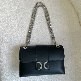 Zincir El Çantası Tasarımcı Crossbody Bag Dükkanı Çapraz Vücut Omuz Çantası Moda Flep Bag Kadın Çanta Metal Donanım Kasp Dahili fermuarlı Cep Debriyajı