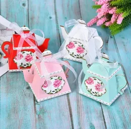 Lovely Teapot Candy Box Retro Candy Boxes For Wedding Party Favors And Gifts 516QH