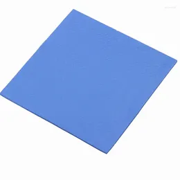 Resfriamentos de computador 5 Pçs/lote Gdstime 100mm X 2.5mm Almofada Térmica Azul de Silicone Condutivo