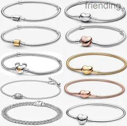 Bracelets de créateurs populaires de haute qualité pour femmes, bijoux de noël et du nouvel an, cadeau de luxe à la mode, bricolage, ensemble de bracelets à chaîne intemporelle avec boîte d'origine SOUZ 0H3Z