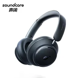 Headphones Original New Soundcore Space Q45 ANC Headphones Bluetooth 5.3 Wireless Earphones HiRes Sound LDAC Earbuds App Control Heasrts