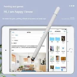 Huawei için ince baş dokunma ekranı ile çizim kalemi Androapple iPad Evrensel Tablet Kalem Dayanıklı Anti-Erken Dokunmatik Cep Telefon Touch Capacitive Pen'i emebilir