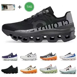 2024 new Top quality Designer 2023 Women Running on Shoes Mens Sneakers Clouds x 3 Cloudmonster Federer Workout and Cross Trainning Shoe White Violet Designer M