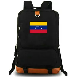 Zaino Venezuela Zaino VEN con bandiera nazionale Zaino scuola Caracas Zaino con stampa banner nazionale Zaino per il tempo libero Zaino per laptop