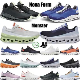 Diseñador de alta calidad Cloudnova on x Nova Form Cloudmonster Cloudswift Zapatillas para correr para mujeres Hombres 5 zapatillas de deporte Zapato Triple Negro Blanco Entrenamiento Caminante Amortiguación Spo