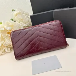 Haute qualité en cuir véritable concepteur femme portefeuille sac à main avec boîte d'origine porte-carte sac à main femmes dames filles en gros