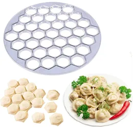 37 Holes Aluminum Dumpling Mold Ravioli Maker Russian Pelmeni Machine Cutter Kitchen Cooking Tools 240117