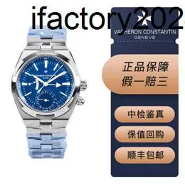 VacherinConstantinns Uhr Automatikwerk Zf Factory SuperClone Hand Jiangshi Dandun Four Seas Series ein Durchmesser und ein K-Goldklumpen