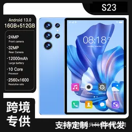 2024 NOWY PRZYJRÓŻNIK 10 10.1-calowy tablet PC S23 Android Dziesięciordzeniowa podwójna karta HD 45G Call Bluetooth Wi-Fi