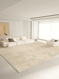 Line Beige Tappeto di lusso Tappeti per soggiorno di grandi dimensioni Tappeti confortevoli e rinfrescanti per la camera da letto Tappeti minimalisti per balcone IG 240117