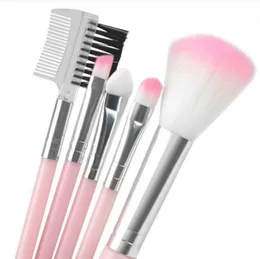 Makeup Brushes 5Pcs/set Women Girl Brush Set Tools Eye Shadow Powder Eyebrow MA529