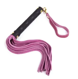 1PC Light Very Small Leather Whip Sex Bondage Flogger Erotic Lash Toys For Couple Tease Adult Party Games Flrit Product 240117