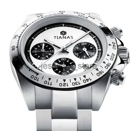 他の時計Tianas Menは自動日付50mの防水石英時計男性316L Sapphire Chrontal Chronograph Clogios Masculino J240118を見る