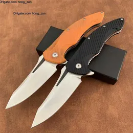 quality Brous AAA Blades Knife T4 Flipper - G10 handle hunting survival Medford folding Knives with D2 blade EDC multi tools