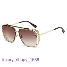 Lunettes de soleil de mode de créateurs boutique en ligne Dita et femmes tendance en métal Lunettes de soleil hommes carrées avec boîte Gigt 11IR