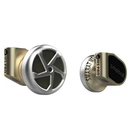 Słuchawki Smabat M5 Pro Metal HiFi Modular Flathead Earbud 15.4 mm LCP Driver Sport Muzyka słuchawkowa Dostosowane dźwięk