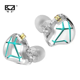 Kopfhörer KZ ESX Special Edition 12 mm dynamische kabelgebundene Kopfhörer, HiFi-Bass-Ohrhörer, In-Ear-Monitor-Kopfhörer, Sport-Headset, 2-poliges Kabel, ZSX EDA