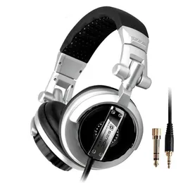 Kulaklıklar Senicc ST80 Profesyonel DJ Studio Monitör Kulaklıklar Kablolu Oyun Kulaklık Seti Stereo Taşınabilir Kulaklık 3,5 mm Jack 50mm Sürücü