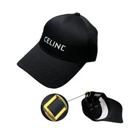 France Style 2024 Celinf Hat Classic Retro Designer Women's Baseball Cap Men's Cel نفس النمط الكلاسيكي Classic Pure Cotton عالي الجودة.