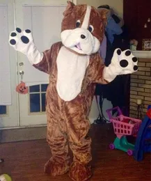 Vestito operato dal partito del costume del fumetto del cane adorabile di formato adulto del costume della mascotte del bulldog di nuovo stile Fabbrica diretta con l'alta qualità7932623