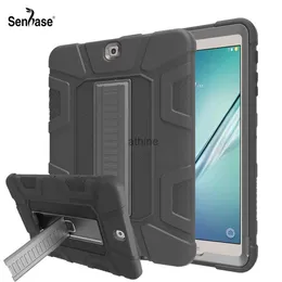 Чехлы для планшетов Сумки для Samsung Galaxy Tab S2 9,7 дюймов T810 T813 T815 T819 Чехол Детский безопасный ПК Силиконовый гибридный противоударный противоударный чехол для планшета YQ240118
