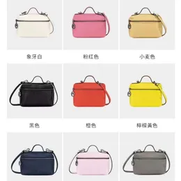 Luxuriöse Designer-Handtaschen, hochwertige 2024 neue Longxiang-Tasche, kleine quadratische Tasche, Lunchbox-Tasche, Make-up-Tasche, Rindsleder, eine Schulter, Umhängetasche, tragbare Damentasche