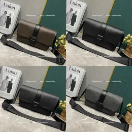 M23741 M46794 S Cape Bag Crossbody S-Lock Messenger Bag Tote Black Expossing torebka Mężczyzna luksusowy projektant torba na ramię najwyższą jakość torebki torebka Szybka dostawa