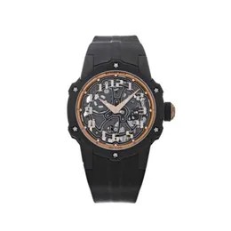 Richardmiler Watches Otomatik Kronograf Ristwatches İsviçre Yapıldı Richardmiler Rm 33-02 Karbon TPT 140 Parça Sınırlı Sürüm (2020) WN-QX0Y