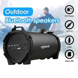 Głośniki Smalody Outdoor Bluetooth głośnik BT5.0 Wireless High Fidelity Outdoor Audio z doskonałym basowym głośnikiem kempingowym