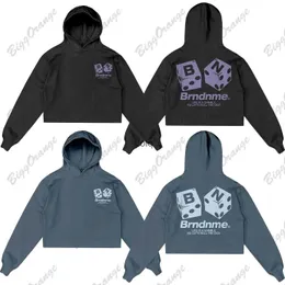 Erkek Hoodies Sweatshirts Eğlenceli Zar Desen Baskı Gündelik Harajuku Hoodie Street Hat Erkek ve Kadın Kazak Spor Kalitesi Top Hoodies Y2KYOLQ