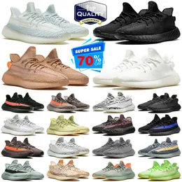 2024 Con scatola Desianer 350 Scarpe casual per uomo donna Bone Salt Dazzling Blu Bianco Bred Tint Ash Blue ventilare uomo donna outdoor snorts trainer sneakers