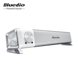 スピーカーBluedio LS Computer Speaker PC SoundBar Wired Speaker USB Powercoler BluetoothCompatible with Microphone