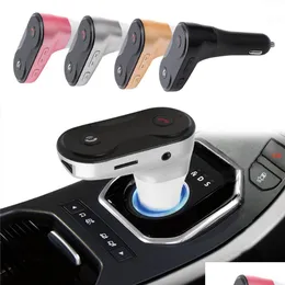 Bluetooth Car Kit Hands C8 FM Transmitter Modator Charger Aux Music Mini Mp3 Player SD USB LCD 30PCS/LOT DROP DERVICION AUTOOMOBILES MOT DHDPF