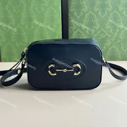 At Biteri 1955 Kamera Çantası Lüks Crossbody 760196 Omuz Çantaları Tasarımcı Kadın Çantalar 20cm