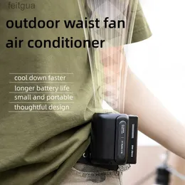 Elektrik Fanları USB Fansız Fanlar Boyun Taşınabilir Kemer Fanları Mini Soğutma Fanları Açık Hava Spor Seyahati için Şarj Olmayan Şarj Edilebilir Giyilebilir Hava Soğutucu YQ240118