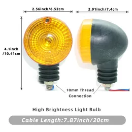 Luzes elétricas para bicicleta elétrica, 12v, 32v, 48v, 52v, 60v, pisca-pisca, luz estroboscópica, bicicleta, motocicleta, scooter, acessórios