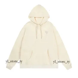 Projektant męski i damski AMIS Hoodie Sports Suit Bluza Czerwona Miłość Cienka okrągła szyjka Para dresowa długie rękawy Sweter Winter White Fox Bluies 3380