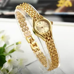 여성 팔찌 시계 Mujer Golden Relojes 소형 다이얼 쿼츠 레저 Wristwatch 시간 여성 숙녀 우아한 relogio 클럭 240118