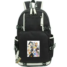 حكايات من فيسبيريا ظهر حقيبة الظهر Yuri Lowell Daypack Estelle Cartoon School حقيبة طباعة وحدات حافظة Disual Schoolbag Computer Day Pack