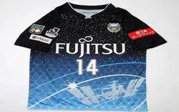 16 Japão J League versão especial de verão Kawasaki Frontale Space Brother Retro Kengo Tshirt2560874