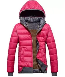 2017 neue weibliche Modelle Sportmantel plus Samt-Daunenjacke Damen 039s Winter warme Kapuzenjacke abnehmbar wd8162 2640335