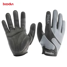 Boodun / Burton Fahrradhandschuhe mit langen Fingern, Outdoor, elastischer Lycra-Touchscreen