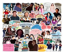 50pcs Klasyczny program telewizyjny Gilmore Girls Stifith Graffiti Zabawne deskorolki