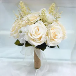 웨딩 꽃 accesorios de boda 로맨틱 부케 신부 신부 부케 신부 들러리