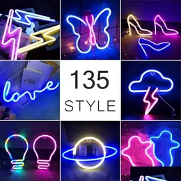 Led Neon Zeichen Großhandel Zeichen Nacht Lampe Lichter Für Kinderzimmer Kinder Schlafzimmer Hochzeit Dekoration Drop Lieferung Beleuchtung Urlaub Dhith