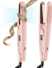 Miropure 360 ​​° Airflow Styler Curler ، Titanium Hair Corresener و Curler 2-in-1 ، Wand Professional Care with Aonic Aonic Air Cool