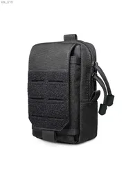 Açık çantalar taktik molle torbası askeri bel çantası açık hava erkek EDC araç çanta yardımcı gadget organizatör yelek çanta cep telefonu caseh24119