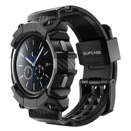 الملحقات Supcase لـ Samsung Galaxy Watch 4 Classic Case 42mm (إصدار 2021) غطاء واقعي UB Pro Rugged مع نطاقات حزام الساعة