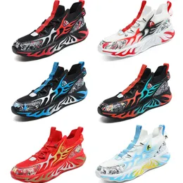 2024 новая спортивная обувь для мужчин и женщин, черные, белые, желтые, красные, синие, зеленые мужские баскетбольные кроссовки